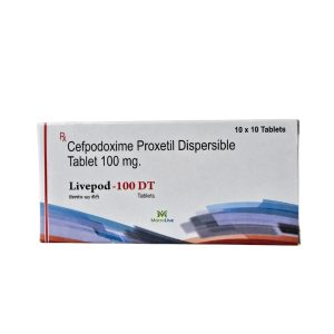 Cefpodoxime Proxetil Dispersible Tablet100 mg